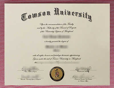Towson University degree