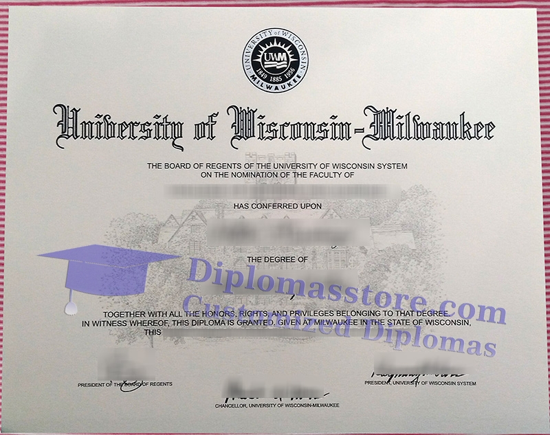 University of Wisconsin-Milwaukee diploma, UW-Milwaukee diploma,