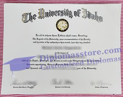 University of Idaho degree