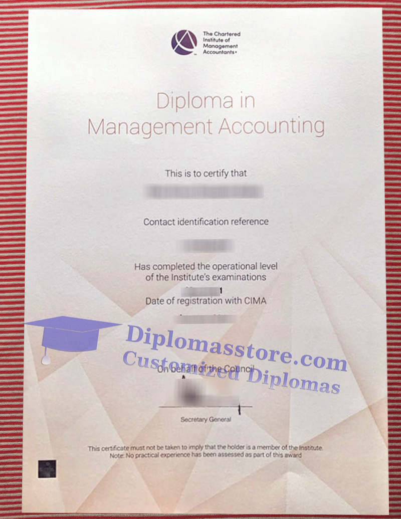 CIMA diploma, CIMA diploma in Management Accounting,