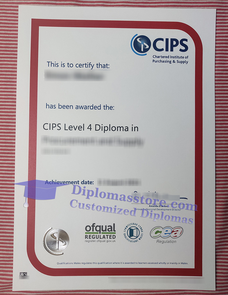 CIPS diploma, CIPS level 4 diploma,