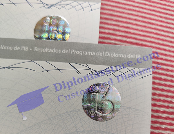 IB diploma hologram