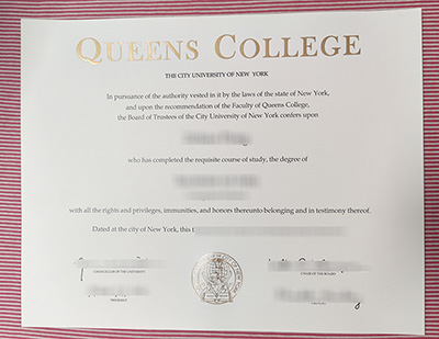 Queens College degree