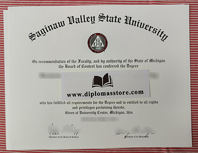 SVSU certificate