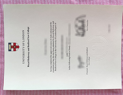 Royal Holloway University of London diploma