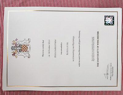 University of Winchester diploma