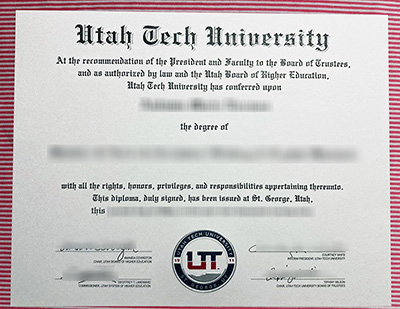 Utah Tech University degree