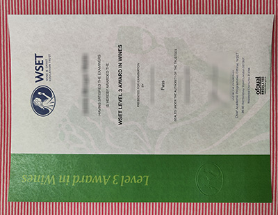 WSET level 3 diploma