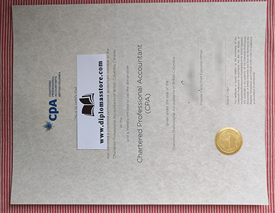 British Columbia Certified Public Accountant certificate