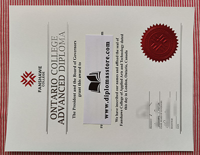 Fanshawe College certificate