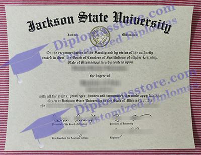 Jackson State University degree