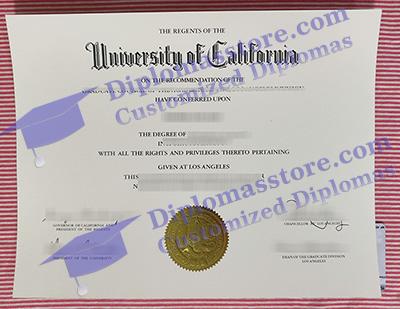 UCLA diploma