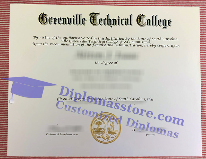 Greenville Technical College diploma, Greenville Technical College certificate,