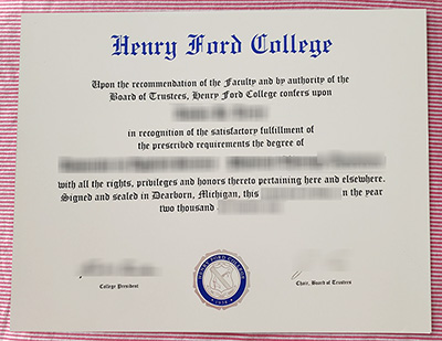 Henry Ford College associate degree