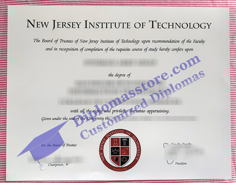 NJIT diploma, New Jersey Institute of Technology degree,