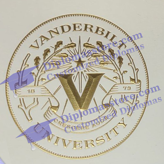 Vanderbilt University diploma seal