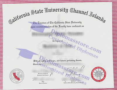 CSUCI diploma