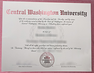 Central Washington University degree