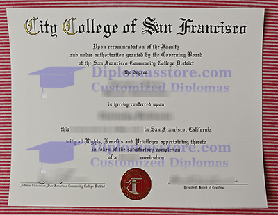 College of San Francisco associate degree