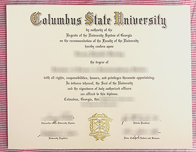 Columbus State University certificate