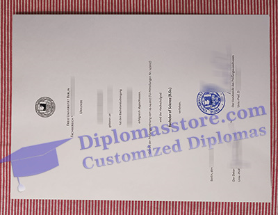 Freie Universität Berlin diploma