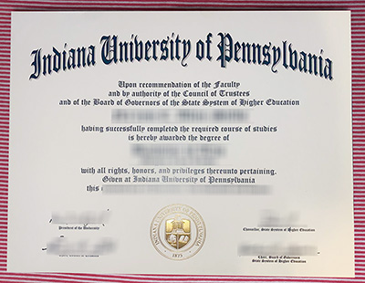 Indiana University of Pennsylvania degree