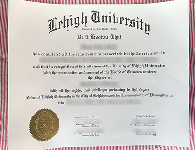 Lehigh University degree