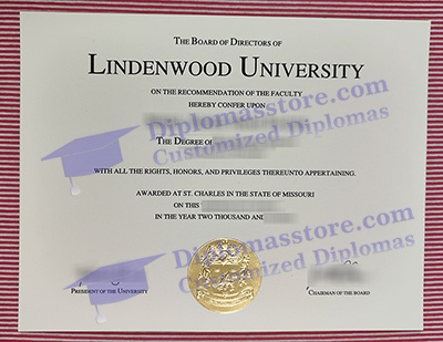 Lindenwood University certificate