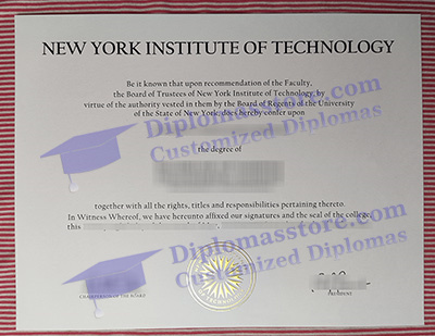 NYIT diploma