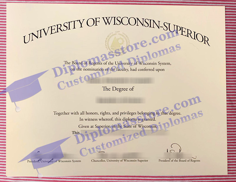 University of Wisconsin-Superior diploma, UW–Superior degree,