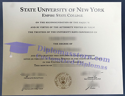 Empire State College degree