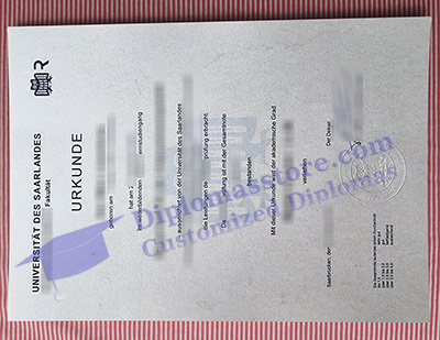 Universität des Saarlandes diploma