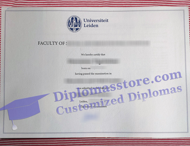 Universiteit Leiden degree, Universiteit Leiden diploma,