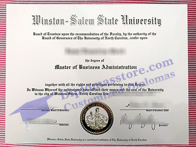 Winston-Salem State University degree