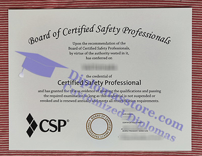 CSP certificate