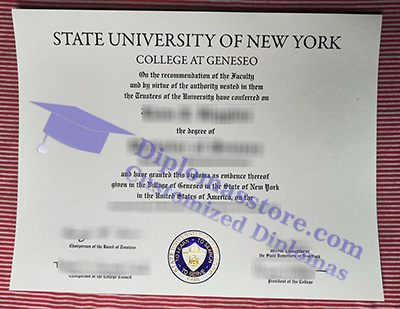 SUNY Geneseo degree