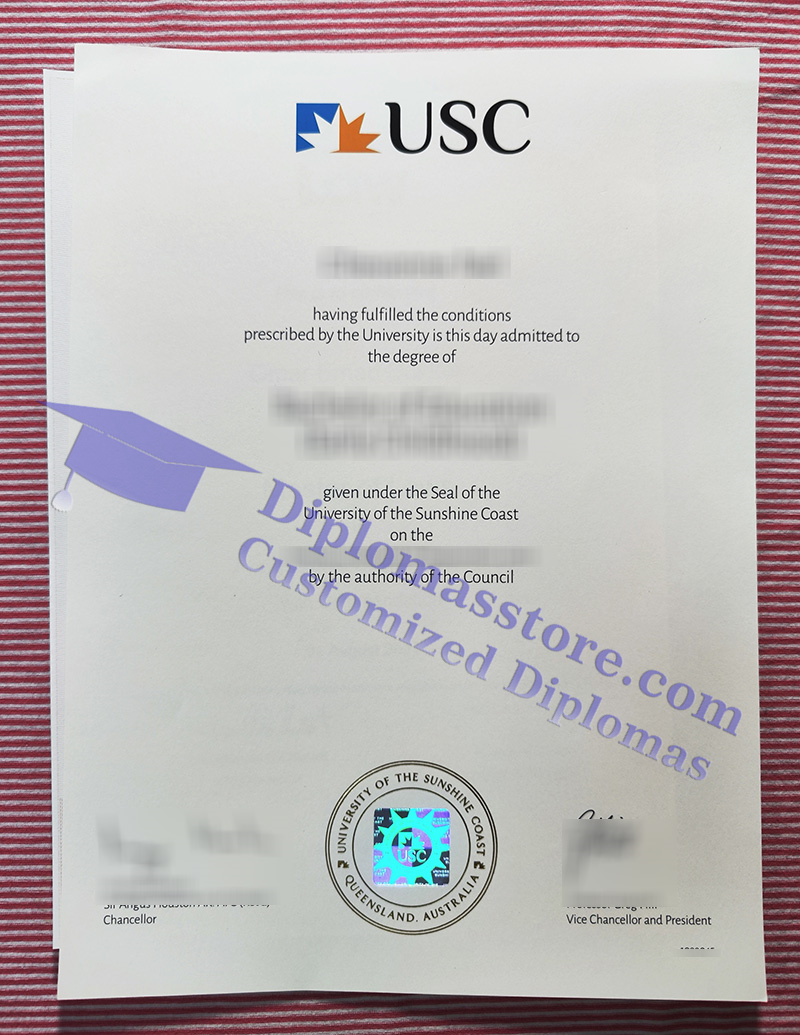 University of the Sunshine Coast diploma, University of the Sunshine Coast degree,