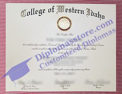 College of Western Idaho associate degree