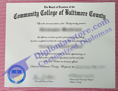 CCBC diploma