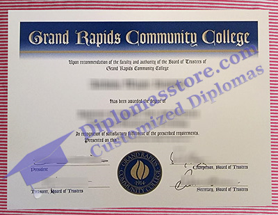 Grand Rapids Community College associate degree