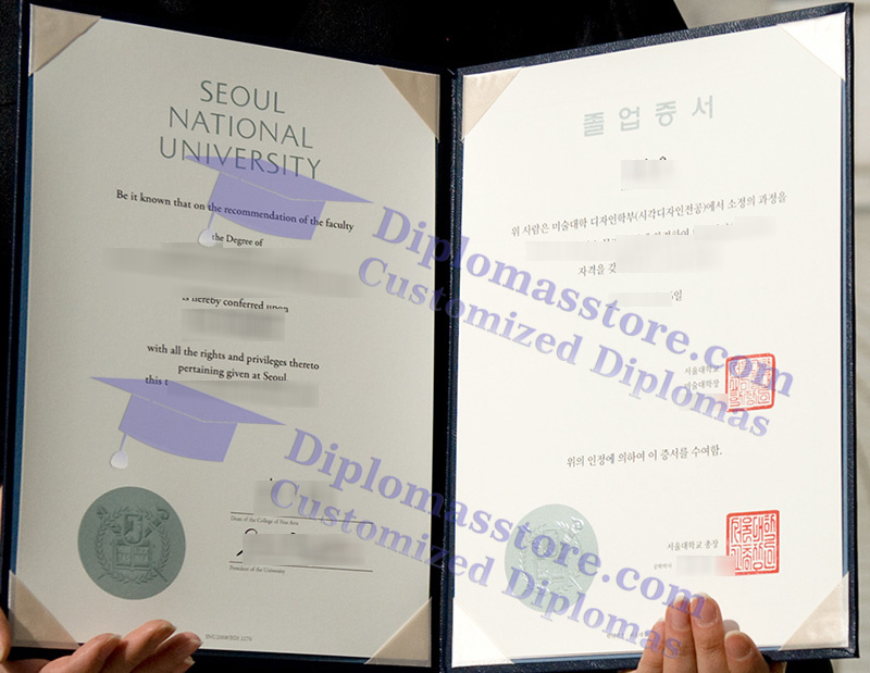 Seoul National University degree, Seoul National University diploma,