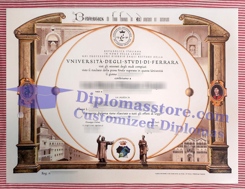 Università degli studi di Ferrara laurea, Università di Ferrara diploma,