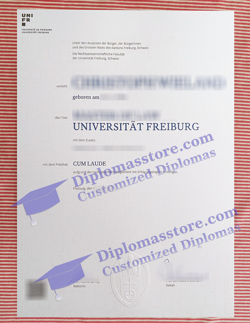 Universität Freiburg Schweiz degree, Universität Freiburg Schweiz diploma,