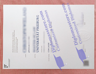 Universitat Freiburg diploma