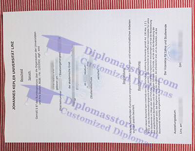 Universität Linz diploma