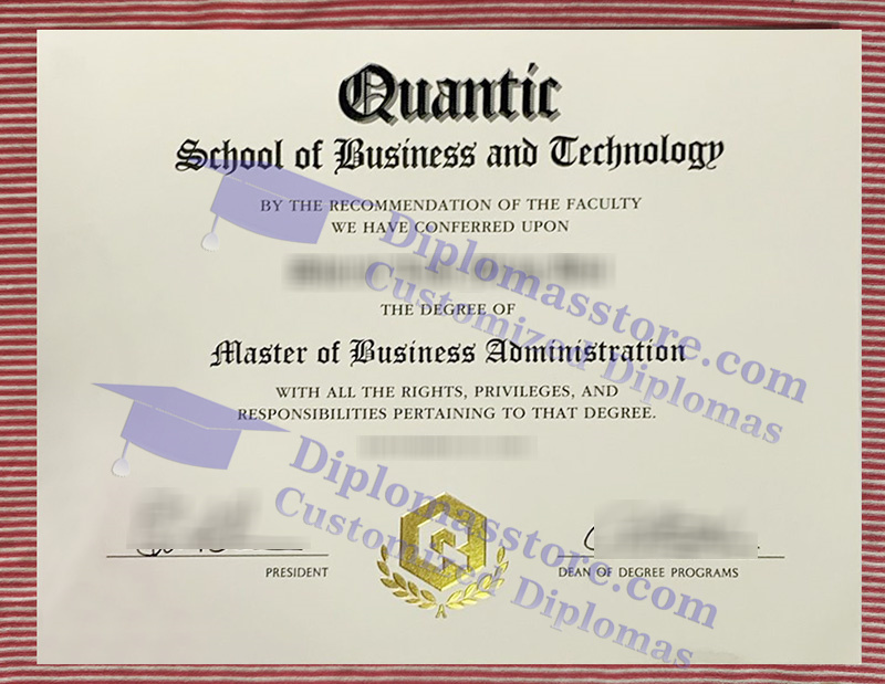 Quantic School of Business and Technology diploma, Quantic School of Business and Technology degree,