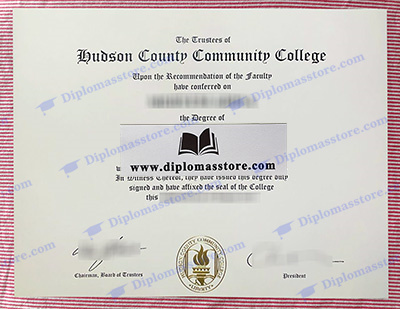 Hudson County Community College certificate