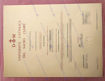 Università Cattolica del Sacro Cuore degree