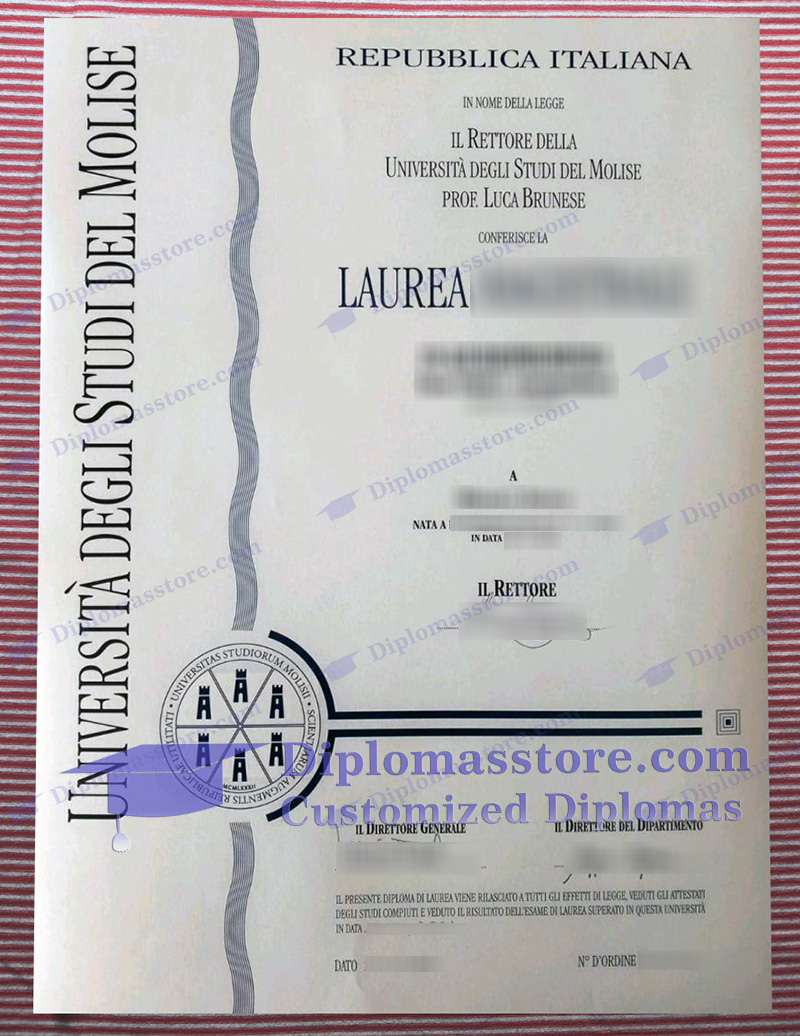 Università Degli Studi del Molise laurea, Università Degli Studi del Molise diploma,