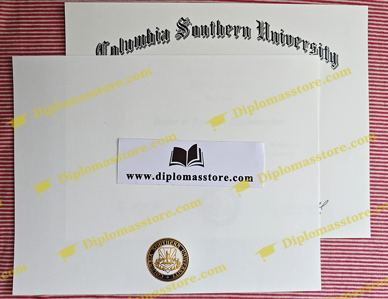 CSU degree, Columbia Southern University diploma,